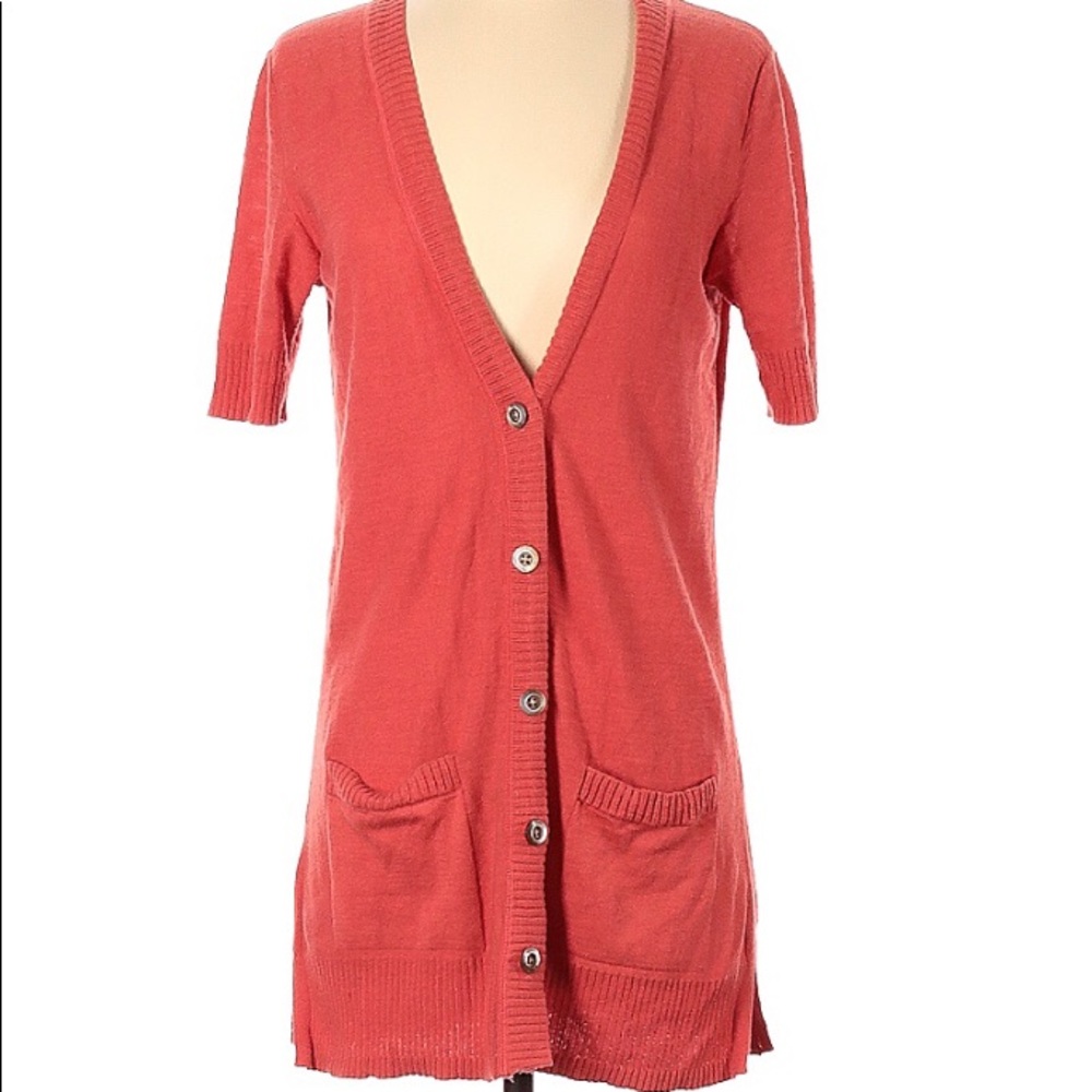 Eddie Bauer Coral Cardigan, XS